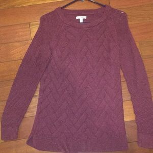 cute sonoma maroon sweater!